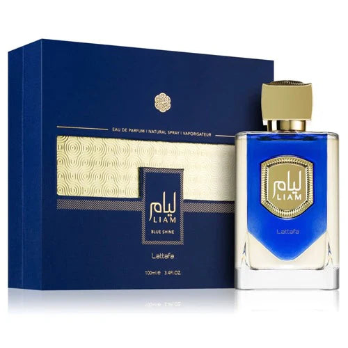 Lattafa Liam Blue Shine – Eau de Parfum para Hombre – 100 ml