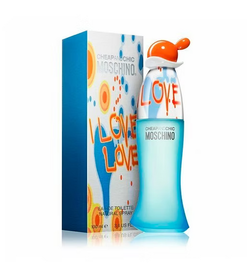 Moschino I Love Love – Eau de Toilette – 100 ml para Mujer