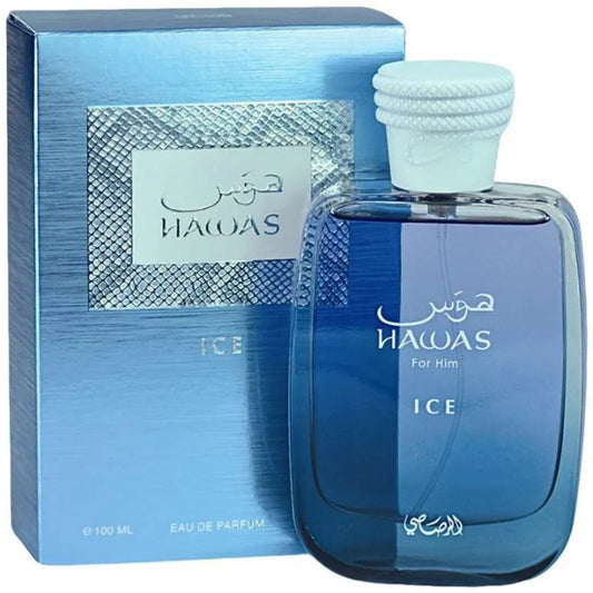 Hawas Ice – Rasasi – Eau de Parfum para Hombre – 100 ml